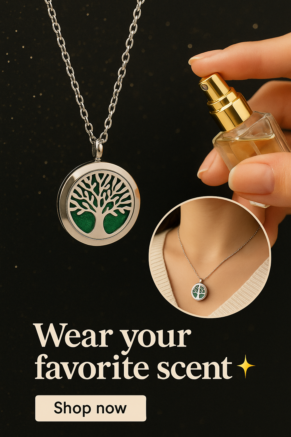 Fioraé™ Signature diffuser necklace